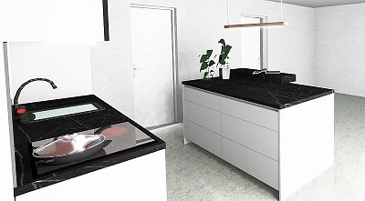 3D návrhy kuchyní a interiérů